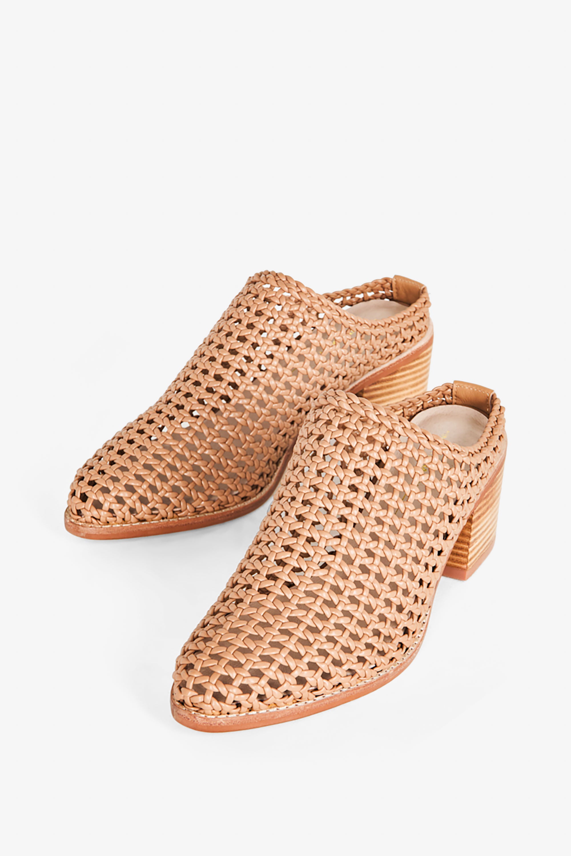 CAPS HEELED MULE – Intentionally Blank - Main Image