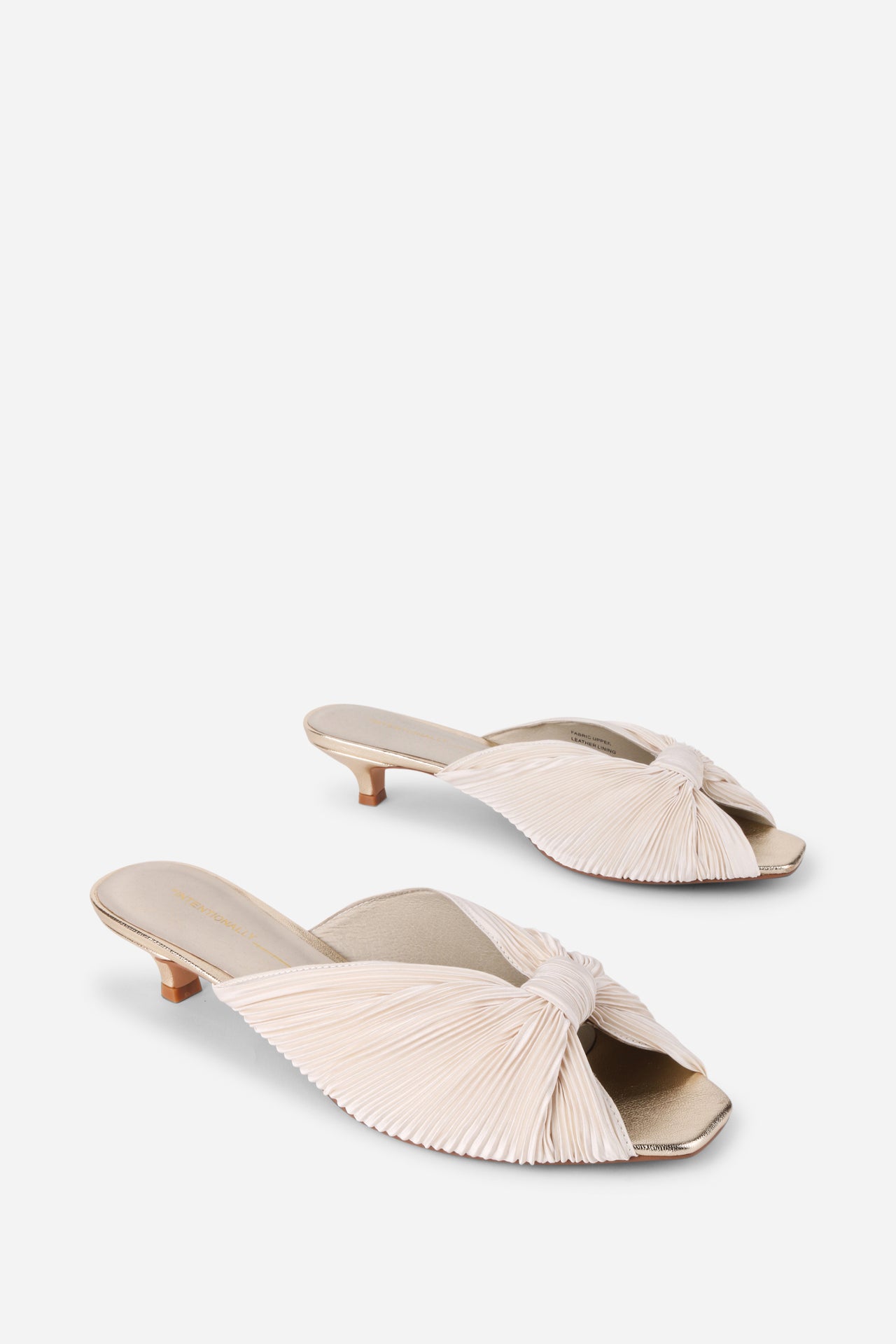 Curfew Satin Kitten Heel