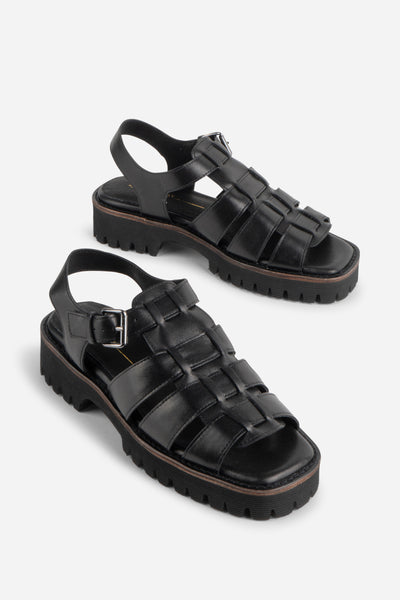 HADDIE LEATHER DAD SANDAL – Intentionally Blank