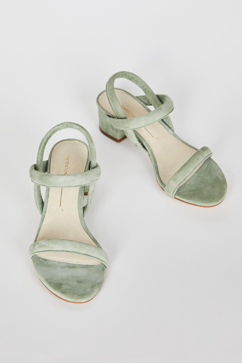 KIMI SUEDE HEEL – Intentionally Blank