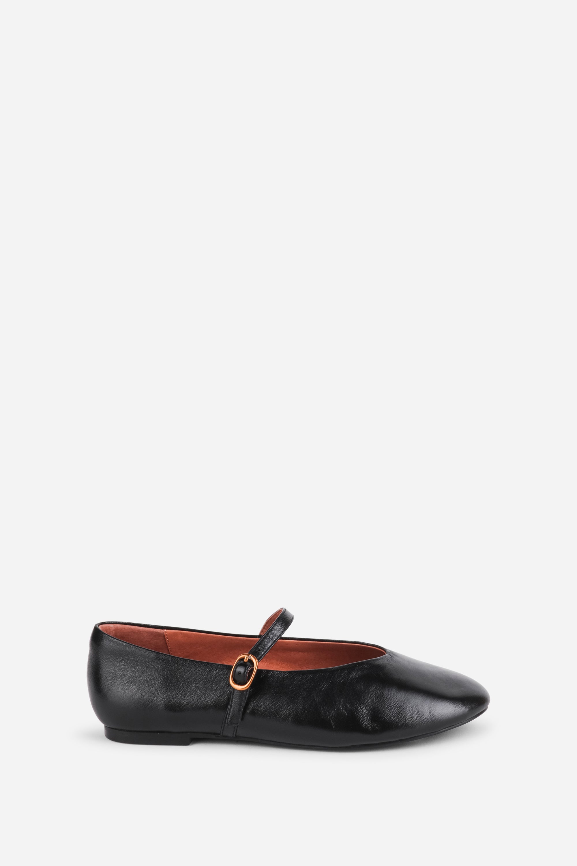 LARISA LEATHER MARY JANE FLAT – Intentionally Blank