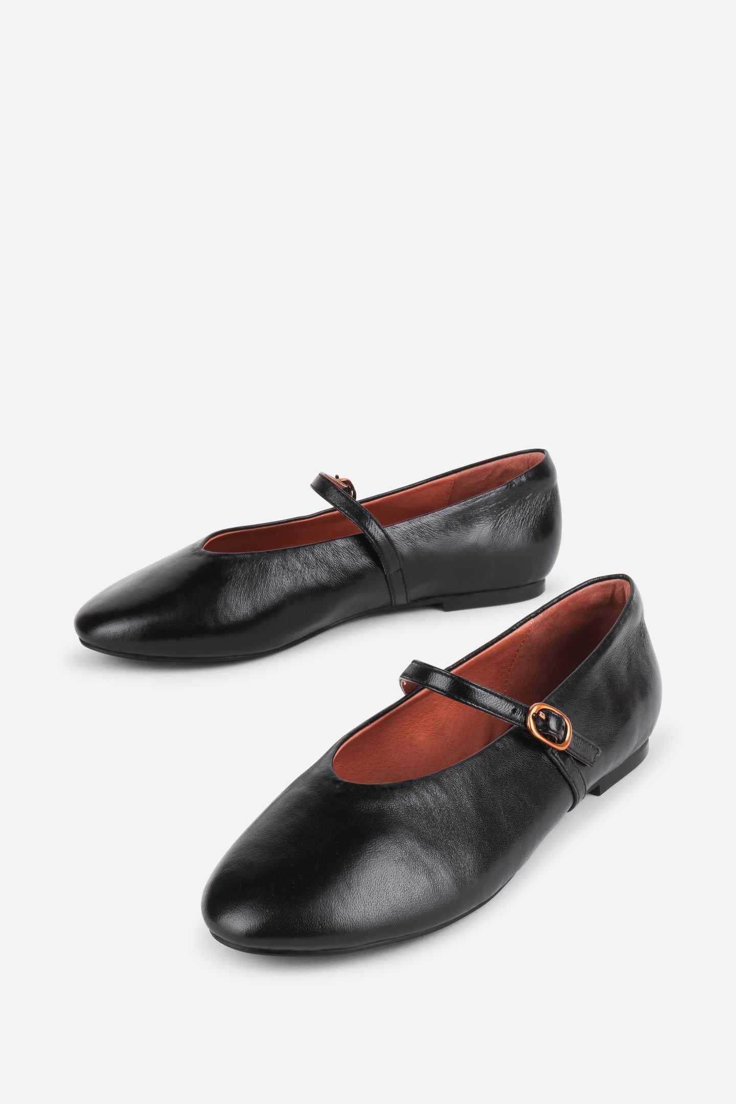 Larisa Calf Hair Mary Jane Flat