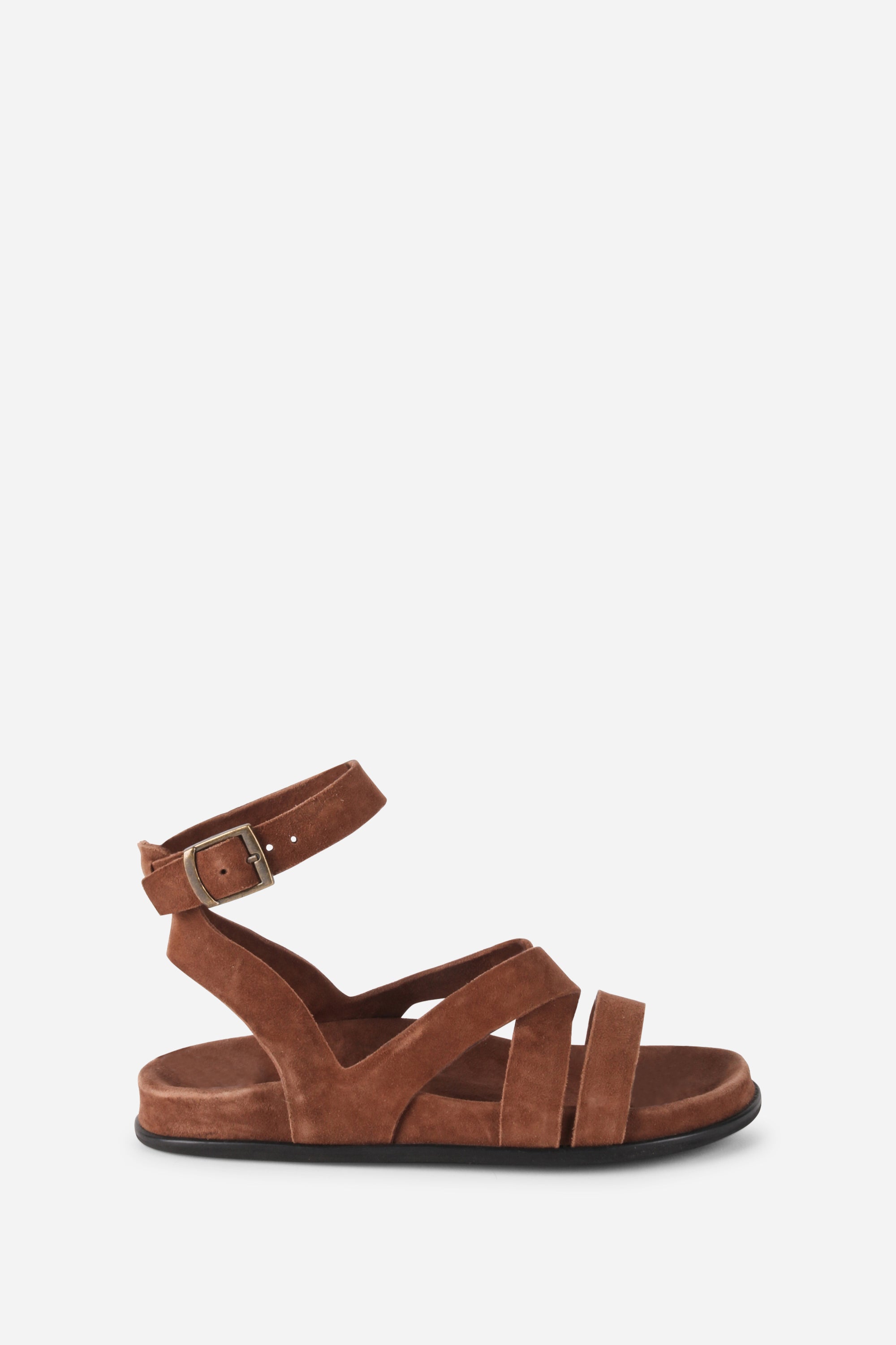 MYKO ANKLE STRAP FLAT SANDAL – Intentionally Blank