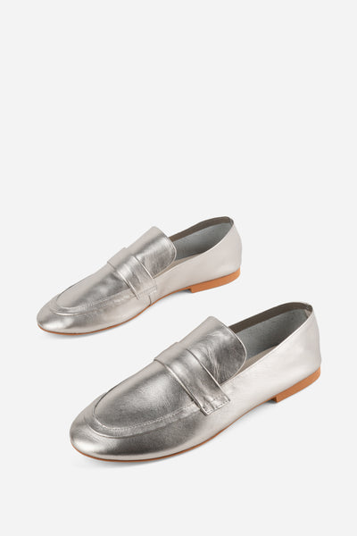 PERM METALLIC LOAFER – Intentionally Blank