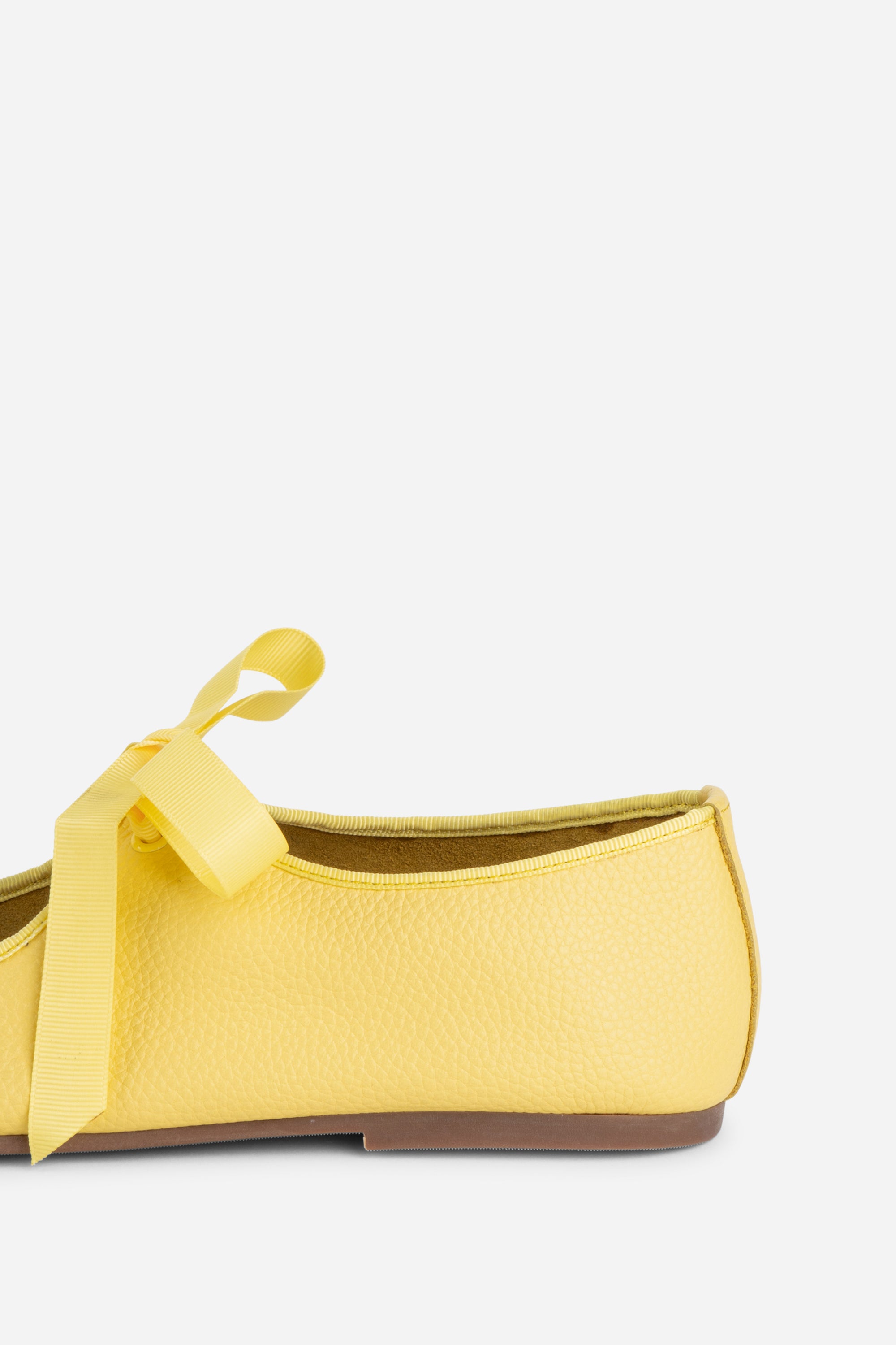 VALLEY BLACK SOLE BALLET FLAT – Intentionally Blank