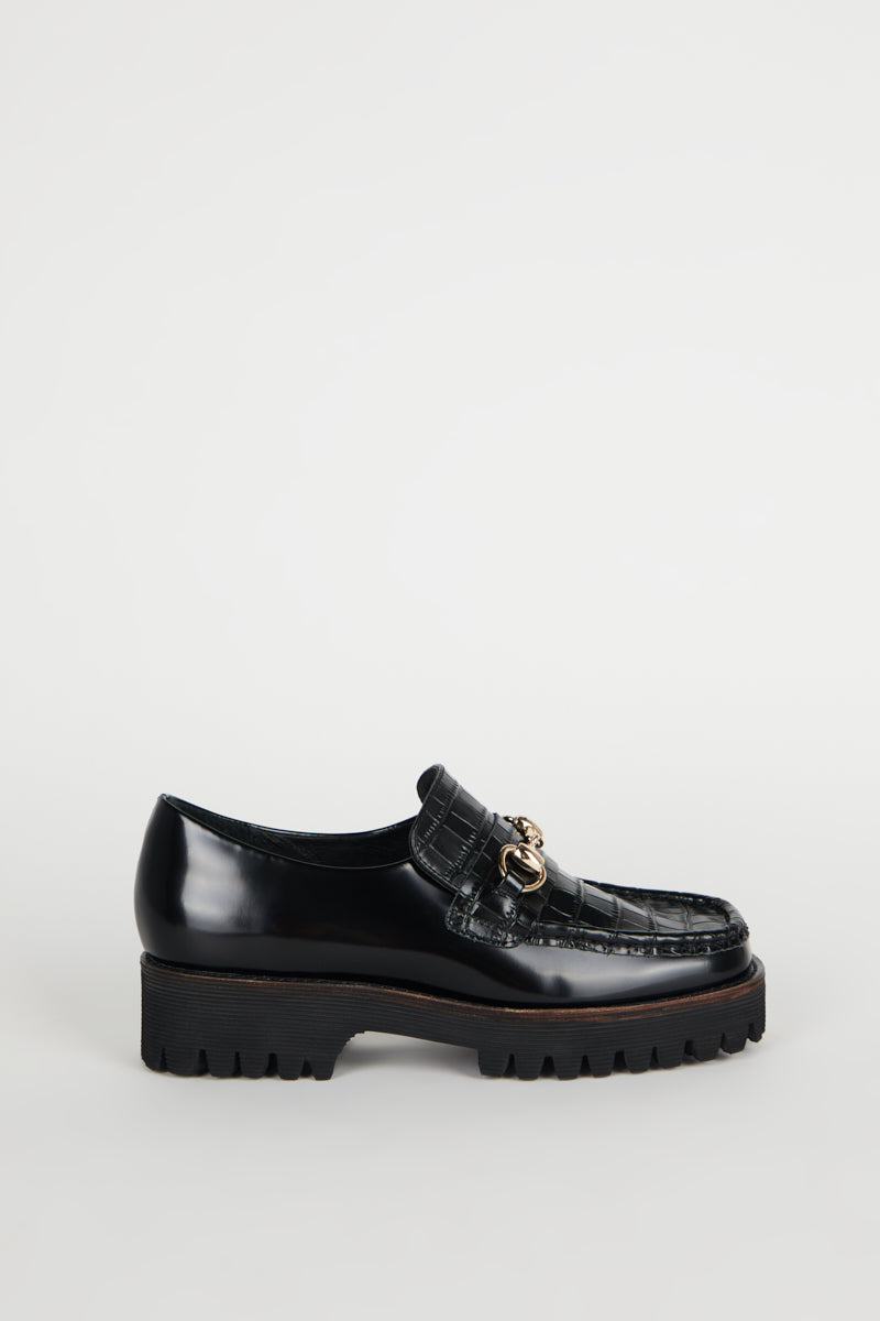 フラットシューズ ^fri fla^ 20A702 black loafer Designer fashion, Seoul-fully created | W Concept