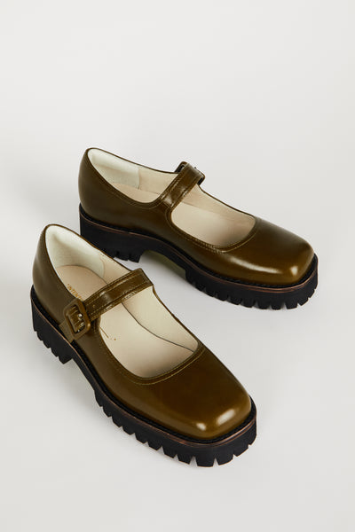 ◆LECOQ◆ Biarritz Mary Jane WhiteQP322LSN74 QP322LSN74_WHT0 Lizbeth - Beige Mary Jane Shoes